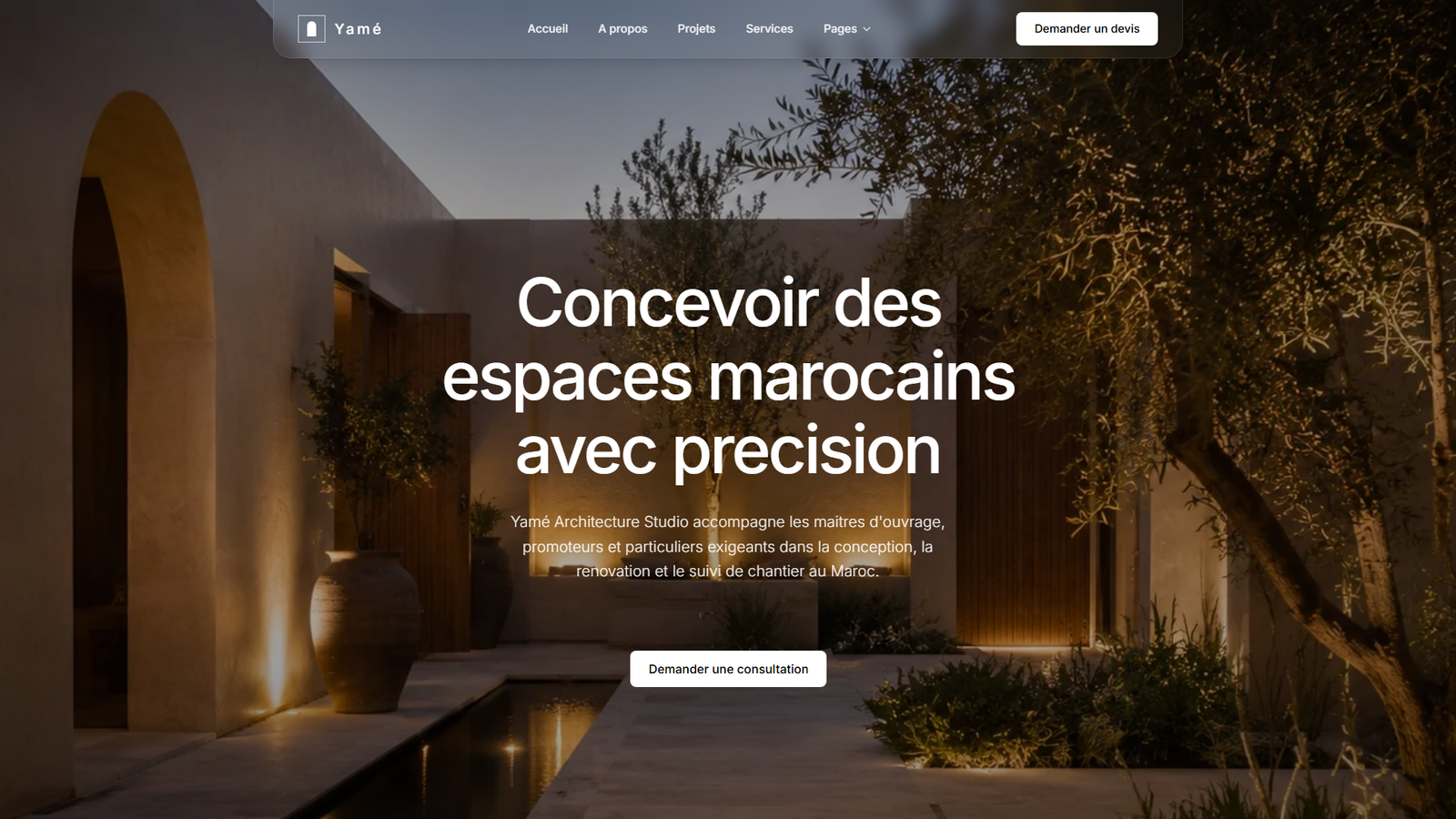 Yame, Web Development